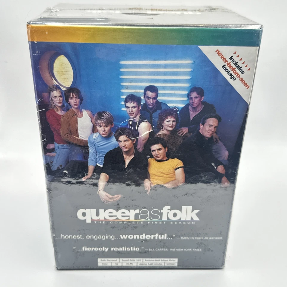 Queer as Folk: The Complete First Season 1 NEW Sealed DVD Collectors Edition - Image 3 of 4