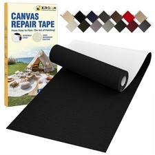 Canvas Repair Tape, 3.2 x 63 Inch Waterproof Heavy Duty Fabric Tape for Furni...