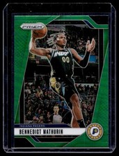 2024-25 Panini Prizm Green Prizm Bennedict Mathurn Indiana Fever #40