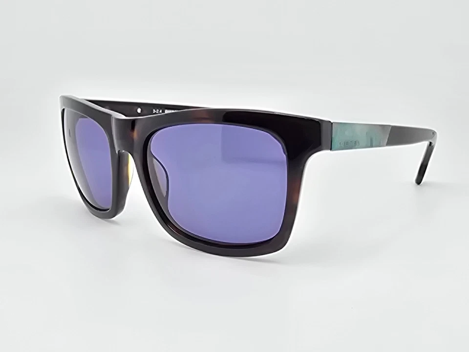 Gafas de sol Diesel DL0120 Col.86C marco tortuga oscuro lentes azul claro 54-18-140 Foto 3 de 4