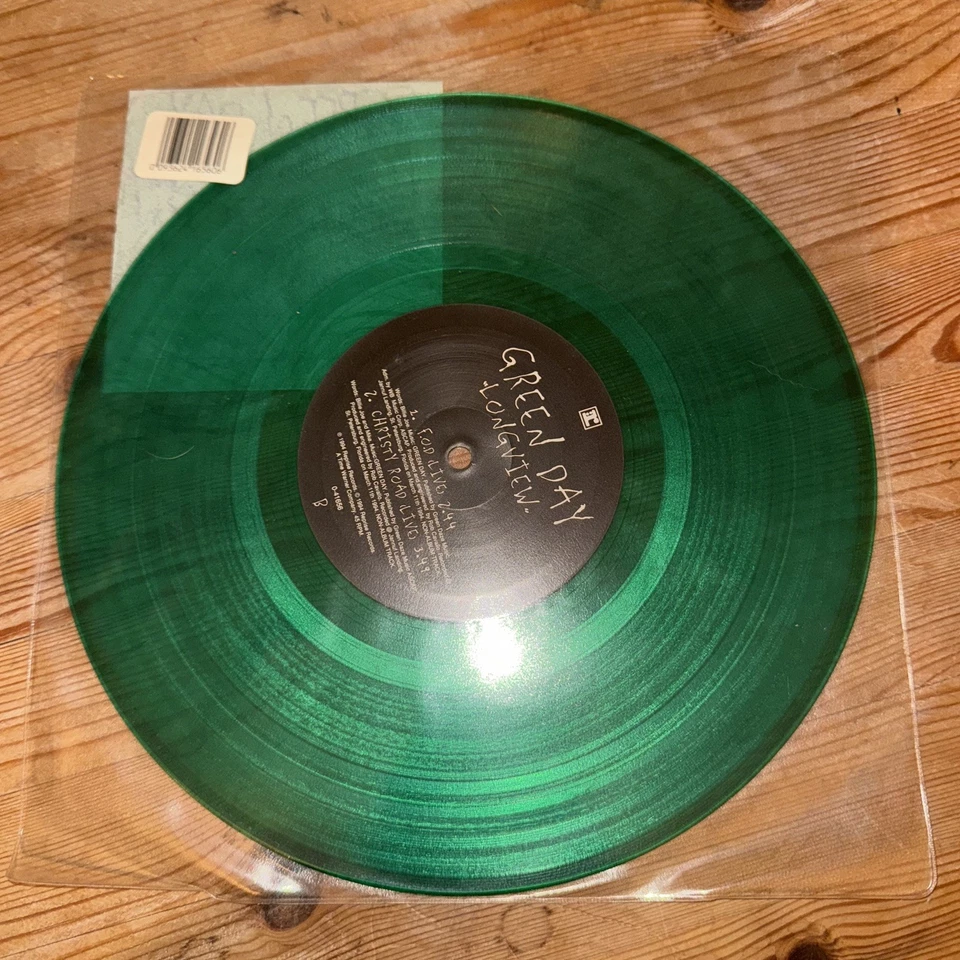 Green Day 1994 ‘Longview’  10” Vinyl, Green, Limited Edition, US - Image 2 of 4