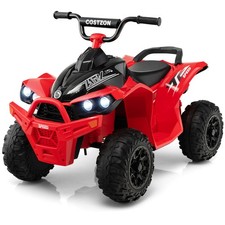 12V Battery Powered Kids Ride On ATV Electric 4-Wheeler Quad Car w/ MP3  Light