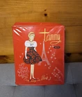 Vintage 1960's Tammy Barbie Doll Red Carrying Case EVENING IN PARIS Ideal Retro