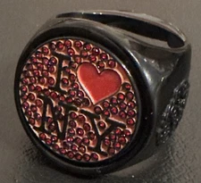 The I LOVE NEW YORK DeCAPitator Ring Bottle Cap And Can Tab Opener!