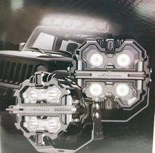 Maxpeedingrods 5 Inch 212w Led Off Road Lights 7 Rgb Matte Black Maxpeedingrods 5 Inch 212w Led Off Road Lights 7 Rgb Matte Black