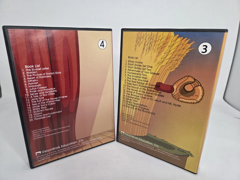 Reading Phonics Vol. 3 y 4 Visionwork Education Co. PC DVD Win 98 Win XP Vista Foto 2 de 4