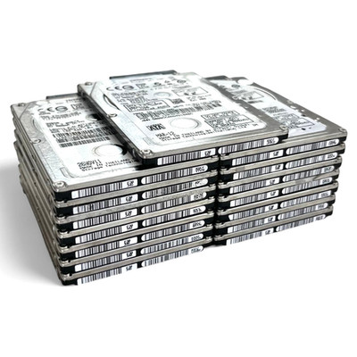 LOT OF 15 - Hitachi 320GB 2.5'' SATA II HDD Z7K320-320 HTS723232A7A364 7200RPM