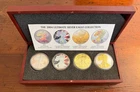 2004 ULTIMATE SILVER EAGLE COLLECTION .9993 SILVER ONE OUNCE 4 Total In Box