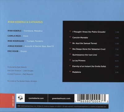RYAN KEBERLE & CATHARSIS - AZUL INFINITO [DIGIPAK] NEW CD
