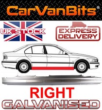 FOR BMW 5 E39 96-04 SALOON, ESTATE, FULL SILL REPAIR PANEL RIGHT O/S GALVANISED