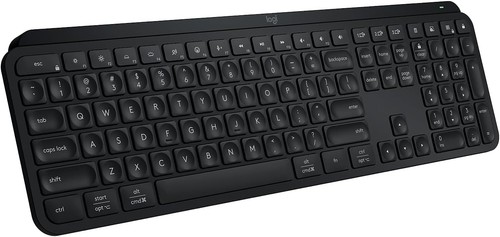 Logitech MX Keys S Wireless Keyboard, Black (920-011406)
