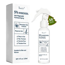 Minoxidil 5 Hair and Beard Growth Treatment with Biotin Rosemary Essential