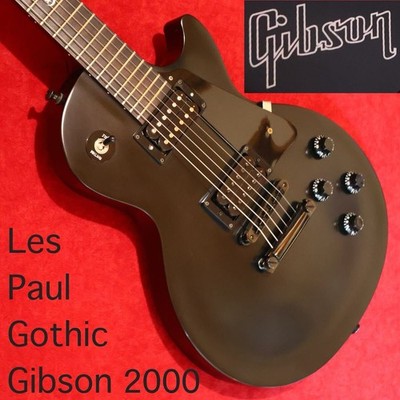 Electric Guitar Gibson Les Paul Studio Gothic 2000 Black with Bag