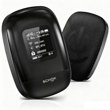 4G LTE Portable WiFi - Cat 12 Mobile Hotspot Travel Router, 600Mbps Download ...