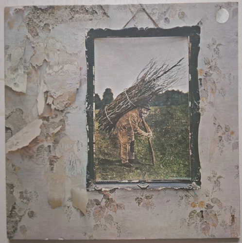 LED Zeppelin --IV Vinyl LP Record 1971 Atlantic SD 7208 Gatefold VG+ Condition