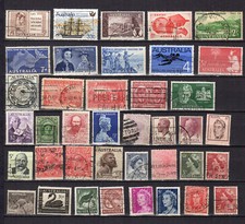Australie un lot de 60 timbres oblitérés /TE5314a