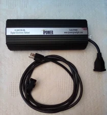 iPower DIGITAL ELECTRONIC BALLAST for GROW LIGHTS GLBLST600D USED