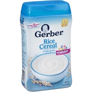 gerber cream of rice