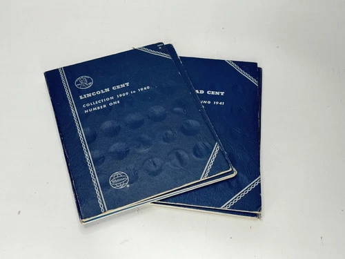140 coin set lot album collection of Lincoln wheat cent pennies 1909 to 1975