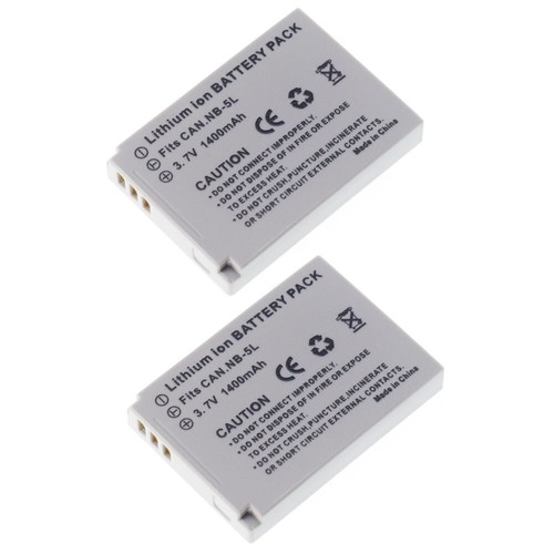 2xNB-5L Battery +Charger For Canon PowerShot SX200 IS SX210 IS SX220 HS SX230 HS - Picture 5 of 13