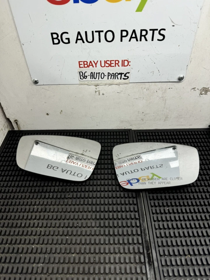 2011-2018 VOLKSWAGEN JETTA GENUINO ESPEJO RETROVISOR LATERAL IZQUIERDO Y DERECHO CONJUNTO DE CRISTALES OEM Foto 4 de 4
