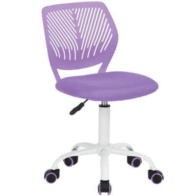 Sedia da Scrivania Lilla Poltrona da Ufficio Cameretta Ergonomica