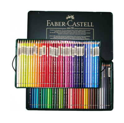 Faber Castell Polychromos Artists' Pencils Tins 72 Multi Colors