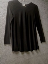 Show Me Your Mumu Mini Dress Womens Large Black Long Sleeve Pullover NWT 0907