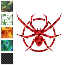 Spider Web, Vinyl Decal Sticker, 40 Patterns & 3 Sizes, #6844