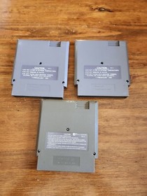 Teenage Mutant Ninja Turtles I + II + III 1 2 3 Nintendo NES [TMNT  Lot]