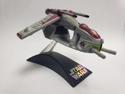 Hasbro STAR WARS Titanium Series: Republic Gunship (Red; Micro Die
