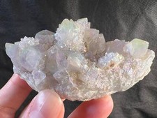 White Angel AURA QUARTZ Crystal Cluster - Spirit Quartz, Crystal Decor, 51958