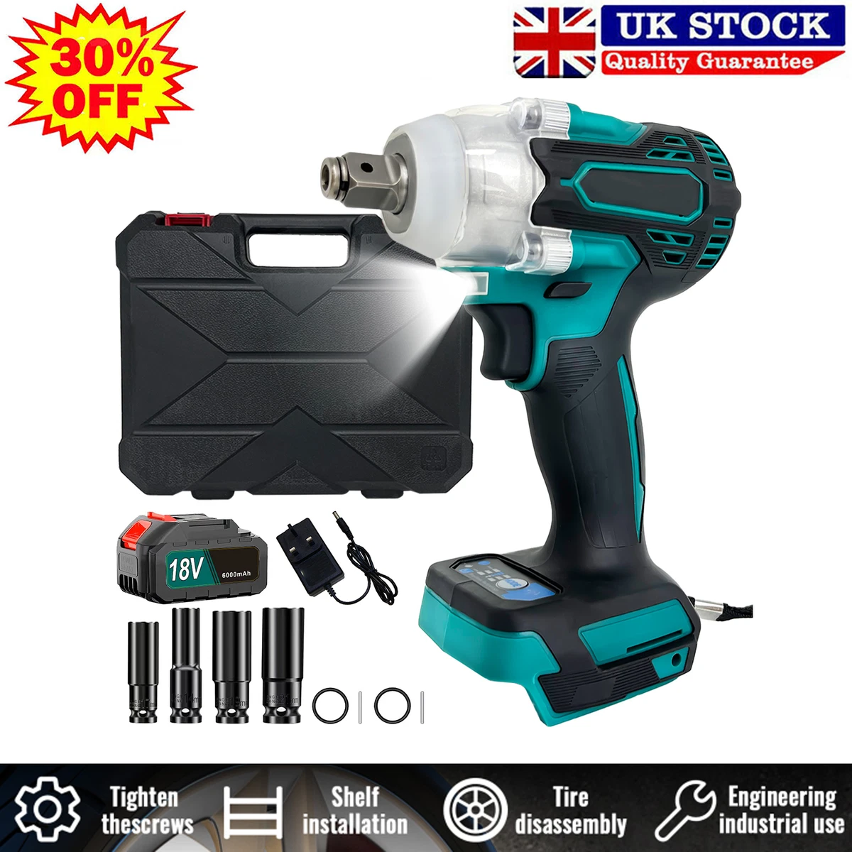 Teetok impact wrench deals