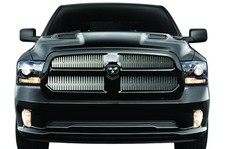 Cadena de bala superpuesta de rejilla de acero personalizada para camioneta Dodge Ram 1500 1500 2013-2018
