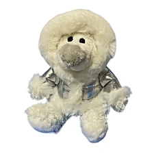 Chosun Polar Bear Plush Wearing Parka Winter Christmas Holiday Stuffed Animal