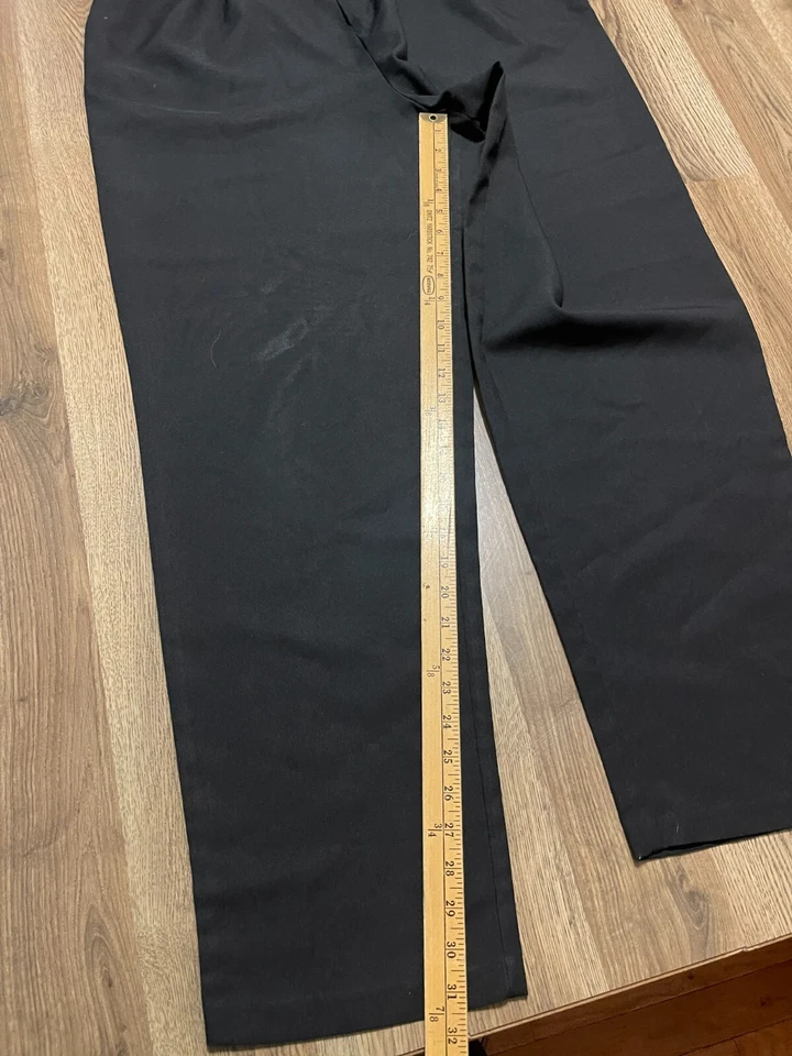 Pantalones Kathie Lee, para mujer talla 18 de alto, negros, pantalones de vestir Foto 4 de 4