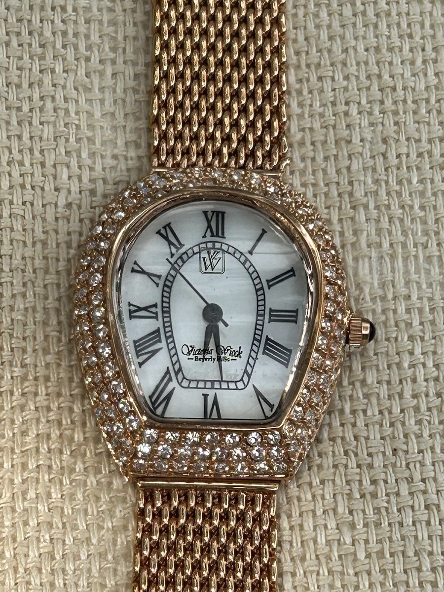 Never worn stunning Victoria Wieck watch Victoria Wieck Silver watch w/ Smokey face B4055 | eBay main image 3