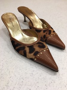 dolce and gabbana leopard slides