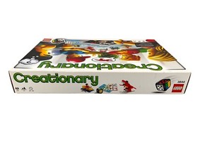 Lego Creationary Family Board Game 3844 Creative Play Pictionary 100% Complete