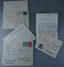 From Estate: 3 Autograph Letters to Opera Singer Anny Van Kruyswyk (95893)