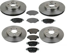 Dischi freno Kia Soul 1.6 CVVT (AM) freni + pastiglie freno anteriori + posteriori 