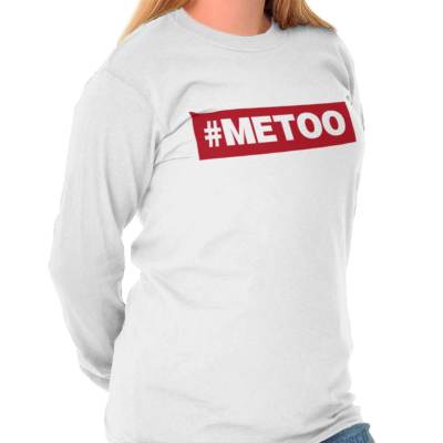 Hashtag Me Too Support Awareness Feminism Long Sleeve Tshirt Tee for Women