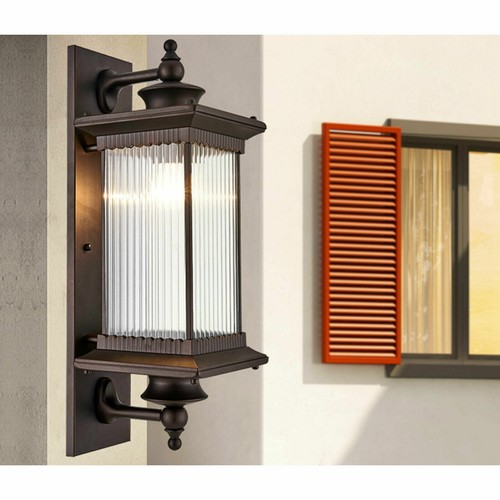French Country Large Outdoor Wall Light Vintage Garden Wall Light For Doorway - Picture 5 of 33