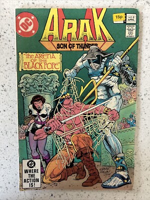 Arak: Son Of Thunder #8, DC Comics, April 1982, FN
