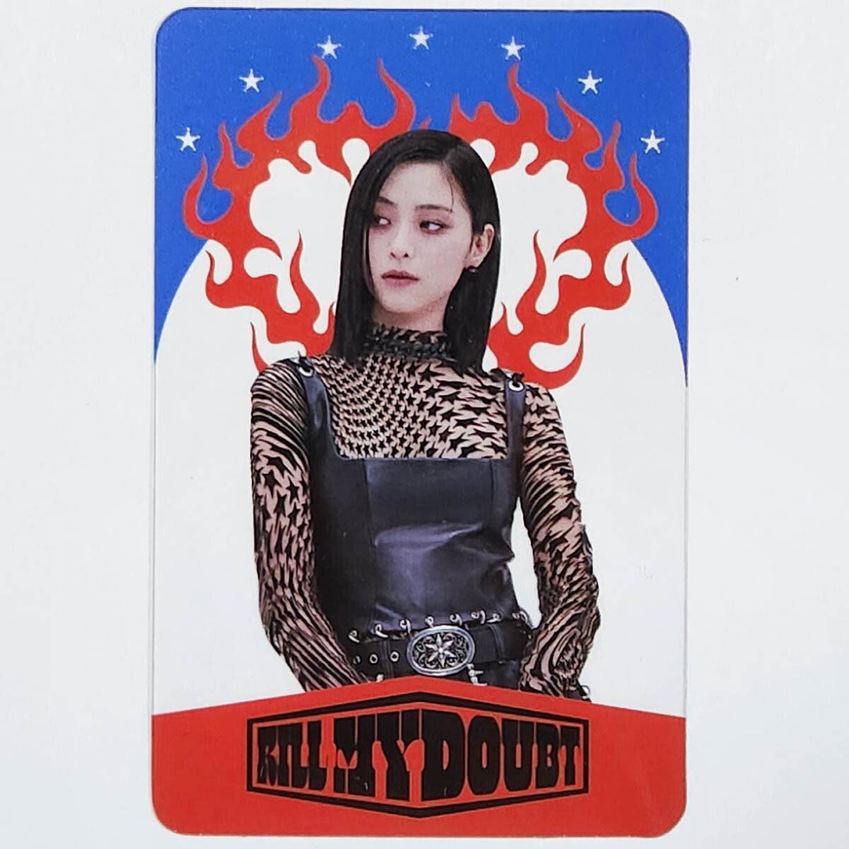 Ryujin Official POB Clear Photocard Itzy 7th Album Kill My Doubt