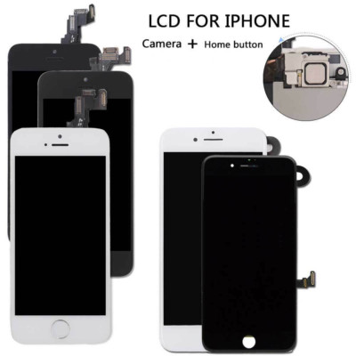 For iPhone 6 6s 6s Plus LCD Screen Display Touch Replacement Home Button Camera