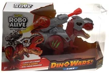 Zuru Robo Alive T-Rex Red Dino Wars Firing Weapon Real Life Robotic Pets Walks