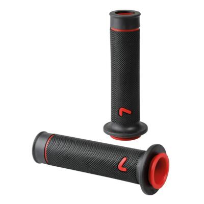 Bicolor Motorcycle Grips Universal Lampa Sport-Grip Red in