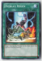 Overlay Regen REDU-EN052 Return of the Duelist Common Unlimited