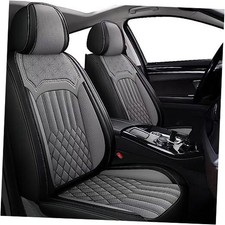 TTX Car Seat Covers Full Set Fit for Chevy Colorado 5 Seats 052 Black Gray